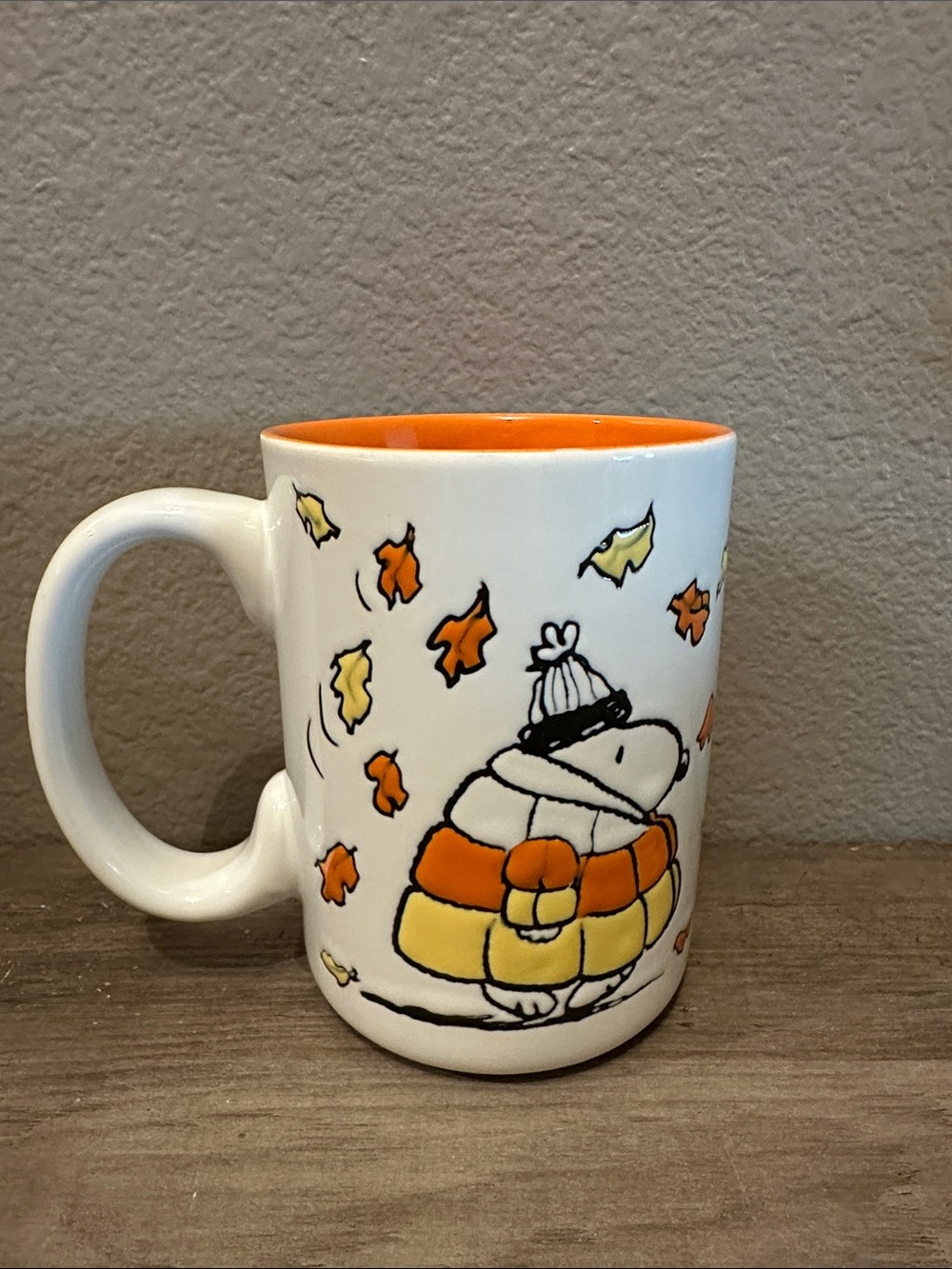 Peanuts Snoopy Fall Candy Corn Mug - Picture 2 of 3